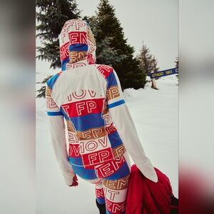 FP Movement Dawn to Dusk Printed Hoodie/FPM Combo